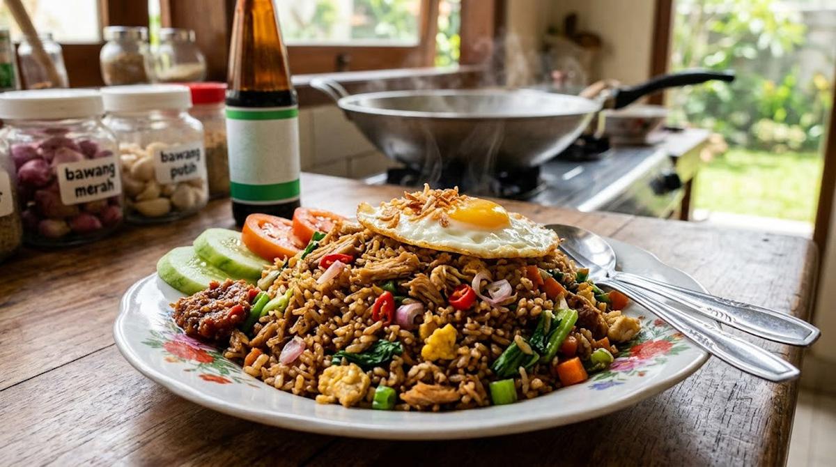 Ubah Sisa Ayam Goreng Menjadi Nasi Goreng Ayam