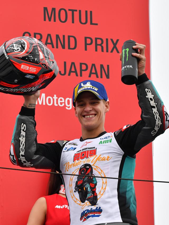 Pembalap Petronas Yamaha SRT, Fabio Quartararo.