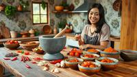resep sambal ©Ilustrasi dibuat AI