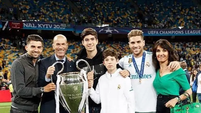 Zinedine Zidane - Veronique Zidane