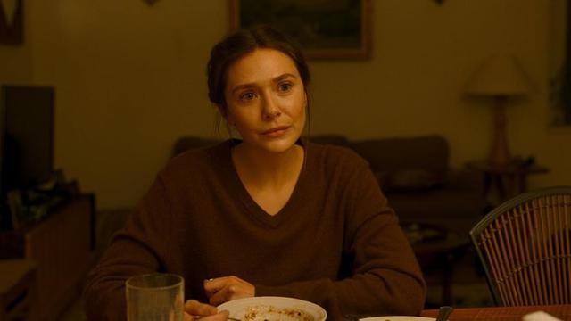 Elizabeth Olsen in His Three Daughters (2023)