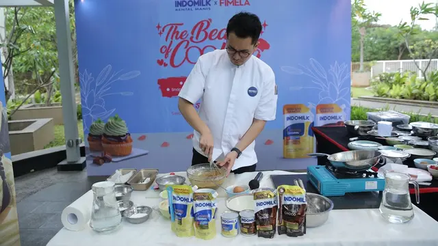 The Beauty of Cooking Indomilk Kental Manis x Fimela: Serunya Baking, Plating, dan Food Photography