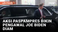 Paspampres Bikin Pengawal Joe Biden Tak Berkutik