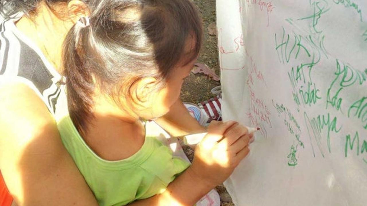 Aksi seribu tanda tangan untuk Angeline