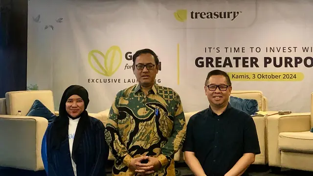 Narasumber Launching Treasury "Gold for Good"  di Jakarta
