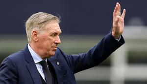 Juru taktik kawakan Carlo Ancelotti akan memimpin timnas Brasil di Piala Dunia 2026. (AFP/Maddie Meyer/Getty Images)
