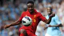 Raheem Sterling - Sterling dibeli Manchester City  dari Liverpool dengan transfer senilai 63,7 juta pada 2015. (AFP/Paul Ellis)
