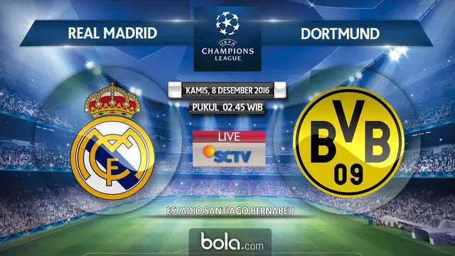 Real Madrid Vs Borussia Dortmund