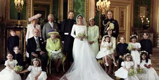 Royal Wedding Pangeran Harry dan Meghan Markle sudah dilaksanakan. (instagram/kensingtonroyal)