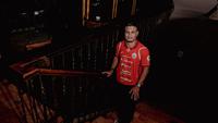 Alaeddine Ajaraie diperkenalkan sebagai pemain baru Persija Jakarta, Jumat (16/1/2026). (Dok. Persija)