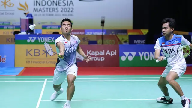 Rahmat Hidayat/Pramudya Kusumawardana - Indonesia Masters 2022 - Bulu Tangkis - 22 Oktober-1