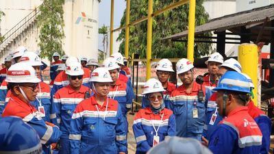 Amankan Pasokan Energi Ujung Timur, Petinggi Pertamina Cek Langsung Tersus Merauke