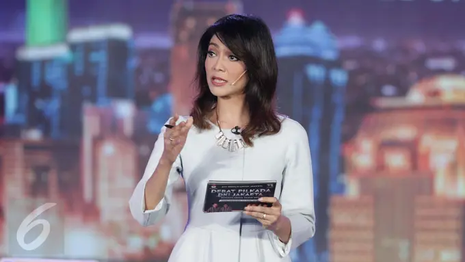 Ira Koeno kembali menjadi moderator dalam Pilkada DKI Jakarta 2017.