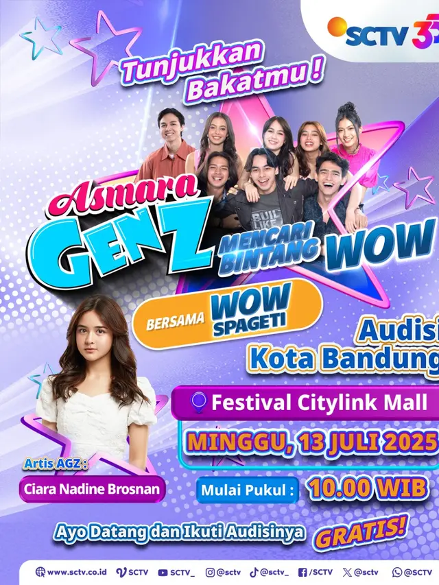 Audisi Asmara Gen Z Mencari Bintang Wow Bersama Wow Spageti . (dok. ist)