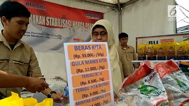 VIDEO: Pasar Murah Jelang Ramadan Diserbu Warga