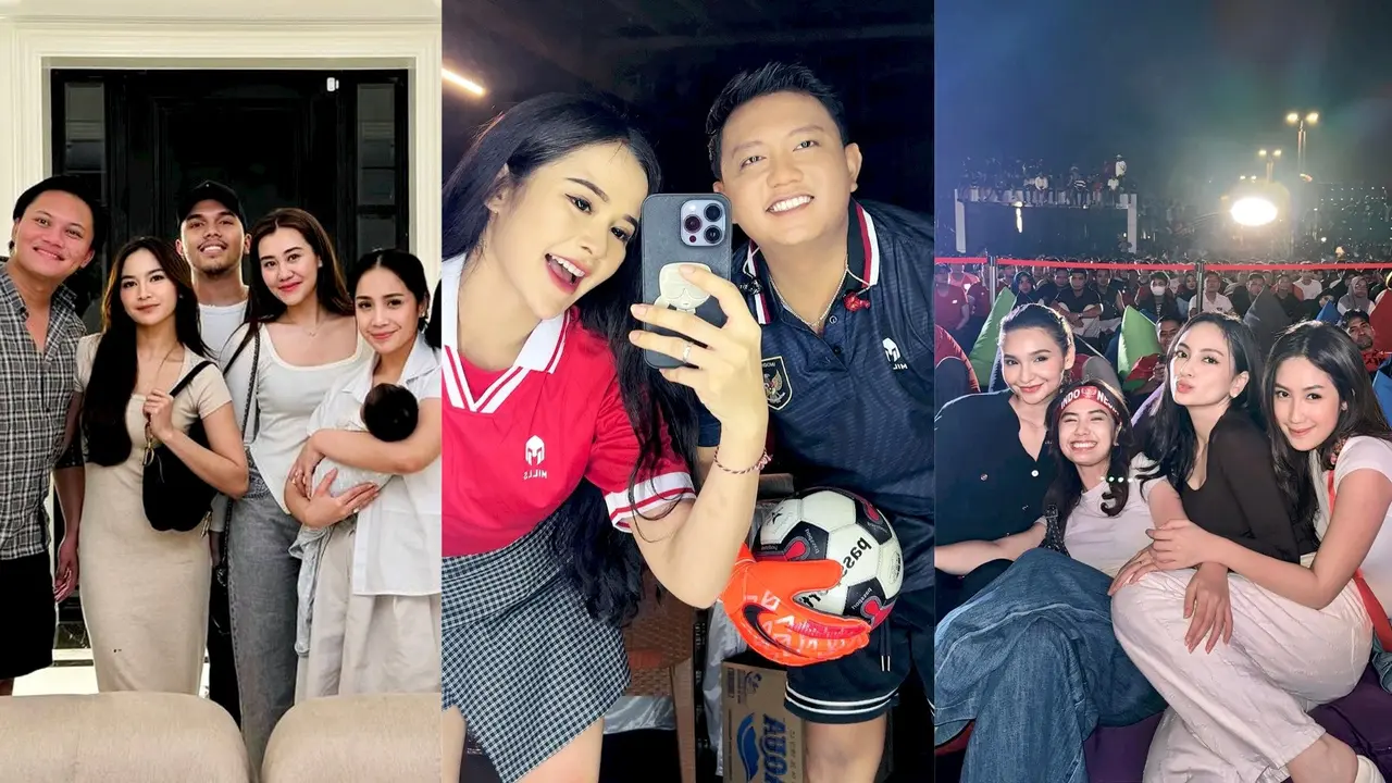 8 Gaya Public Figure Nobar Indonesia Vs Uzbekistan di Semifinal Piala Asia U-23, Rizky Febian-Mahalini hingga Denny Caknan-Bella Bonita