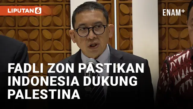 VIDEO: Bertemu Dubes Palestina, Fadli Zon Gaungkan Dukungan