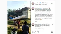 Menteri BUMN kagum dengan miniatur pesawat Garuda Indonesia yag bisa terbang