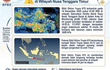 Hujan Lebat Landa Kupang, BMKG Ungkap Pemicu Bibit Siklon Tropis 97S