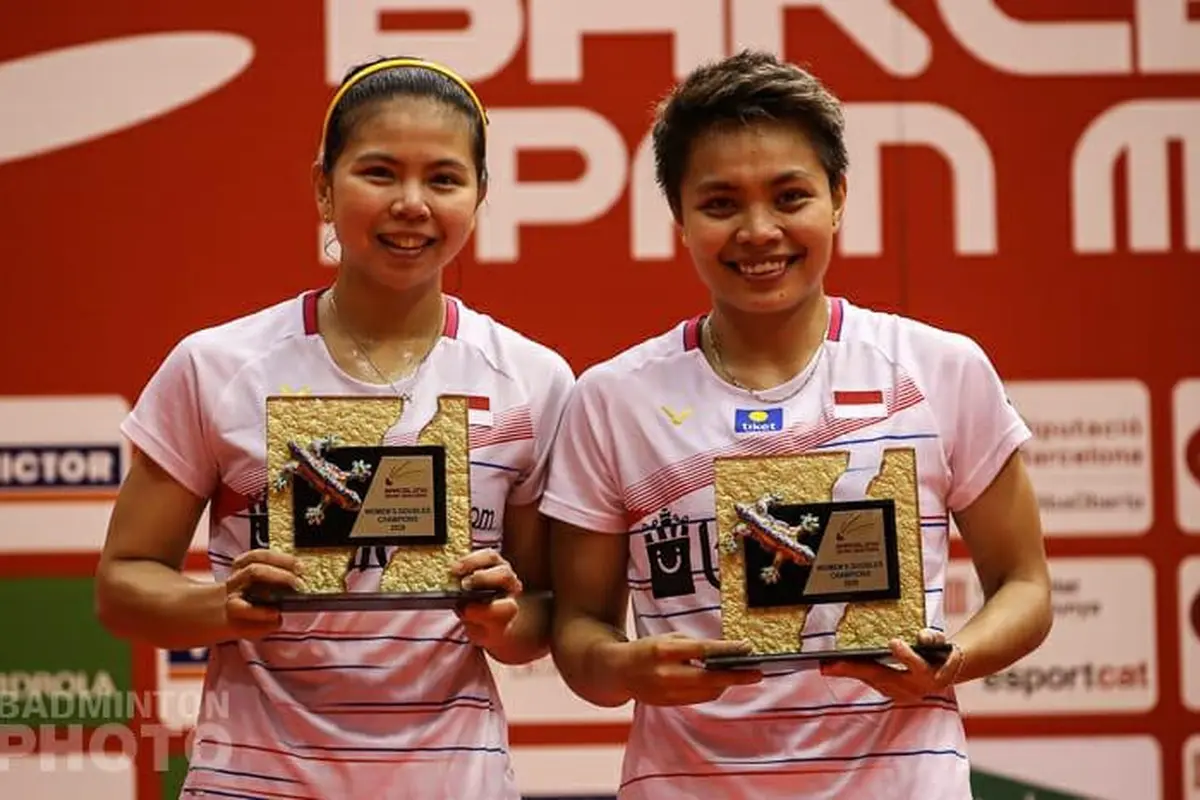 Greysia Polii dan Apriyani Rahayu