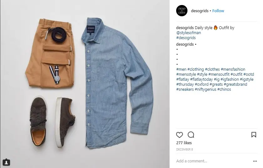 Pria, simak tip dan trik gunakan celana chinos untuk tampilan kian bergaya. (Foto: Instagram/ @desogrids)