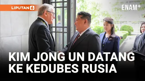 VIDEO: Kim Jong Un Kunjungi Kedutaan Besar Rusia