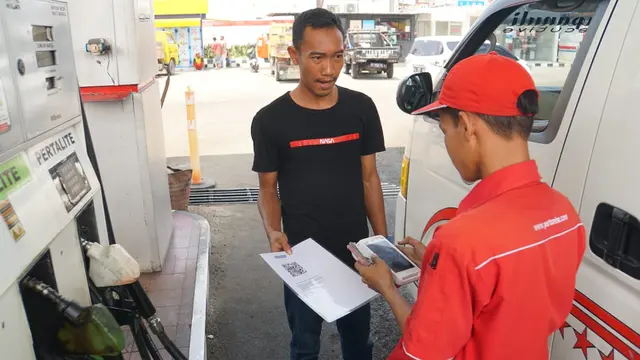 Beli BBM Biosolar Pakai QR Code MyPertamina