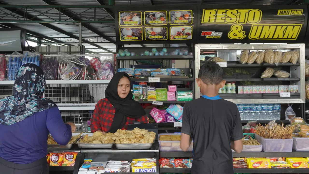Desa BRILiaN Janti dengan unit usahanya di Janti Park.
