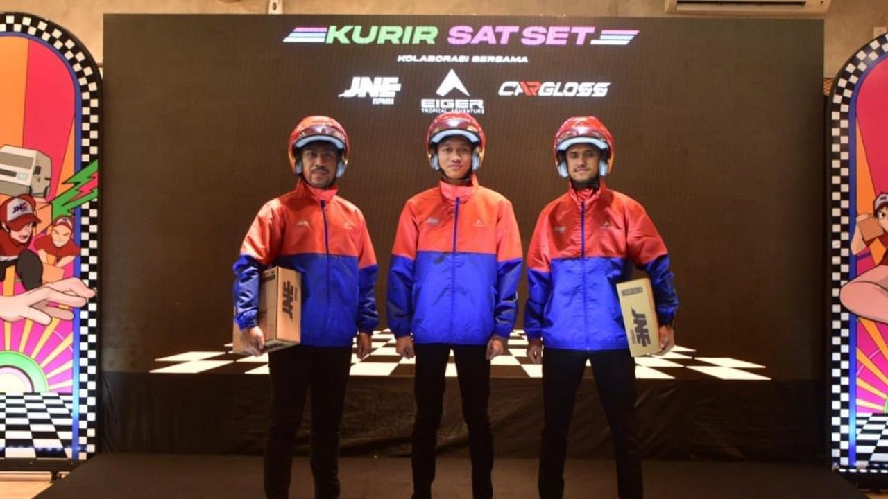 Eiger, Cargloss Helmets dan JNE Kolaborasi Bikin Helm sampai Jaket
