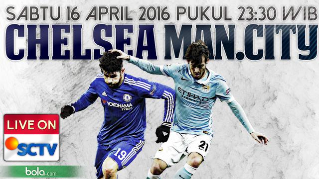 Chelsea vs Manchester City (Bola.com/Samsul Hadi)