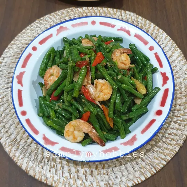 Resep Tumis Tempe Kacang Panjang.