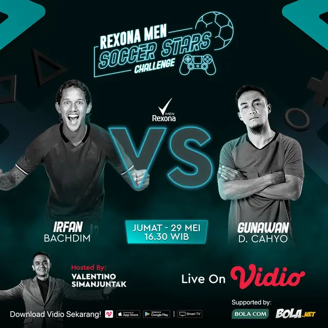 Rexona Men Soccer Stars Challenge - Irfan Bachdim Vs Gunawan D. Cahyo - Square