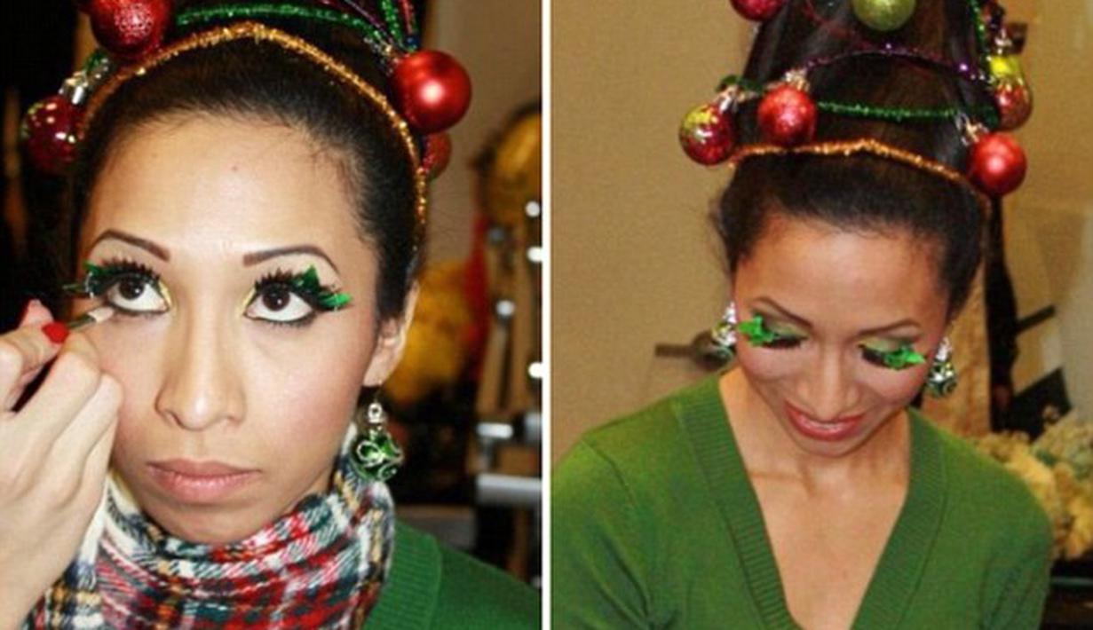 Unik, Gaya Rambut Pohon Natal Jadi Tren Di Hari Natal 