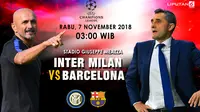 Prediksi Inter Milan Vs Barcelona (Liputan6.com/Trie yas)