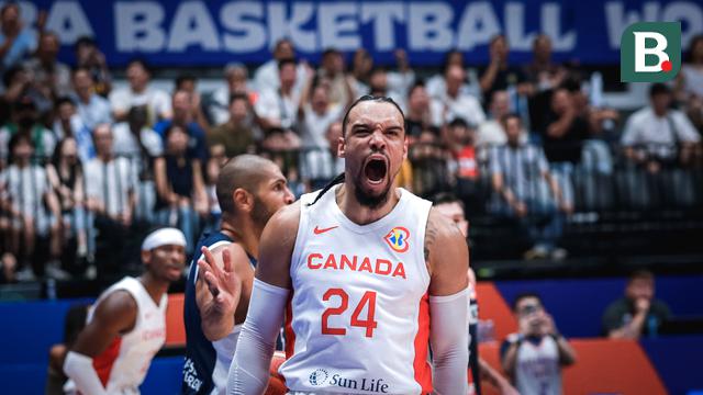 Foto: Indonesia Arena Bergemuruh! Laga Kanada Vs Prancis di Piala Dunia FIBA 2023 Berlangsung Sengit