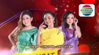 Semangat Senin Indosiar digelar live streaming di Vidio, dengan bintang tamu Findi BP, Via BP dan Desofi BP,, tayang Senin 25 Oktober 2021 pukul 16.00 WIB