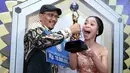 Penyanyi jebolan ajang pencarian bakat Lesti D'Academy, sukses membawakan lagu berjudul Egois. Lagu yang diciptakan oleh Hendro Saki itu hingga dinobatkan sebagai Lagu Dangdut Terpopuler di ajang Indonesian Dangdut Awards 2017. (Deki Prayoga/Bintang.com)