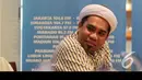 Wakil Ketua Balitbang Golkar Ali Muchtar Ngabalin mengatakan bahwa Golkar akan tetap solid dengan Koalisi Merah Putih, Jakarta, Sabtu (23/8/2014) (Liputan6.com/Andrian M Tunay)