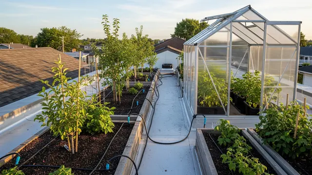 Ide Kebun Buah Mini di Rooftop Rumah Sederhana Anti Panas/Gemini AI