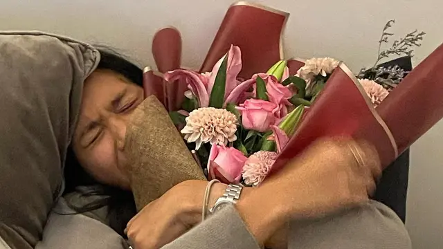 Potret Nadhif Basalamah dan Calon Istri