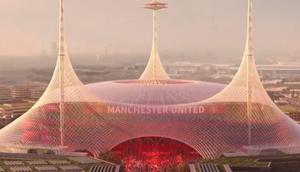 Desain calon stadion baru Manchester United. (Bola.com/X&nbsp;Manchester United)