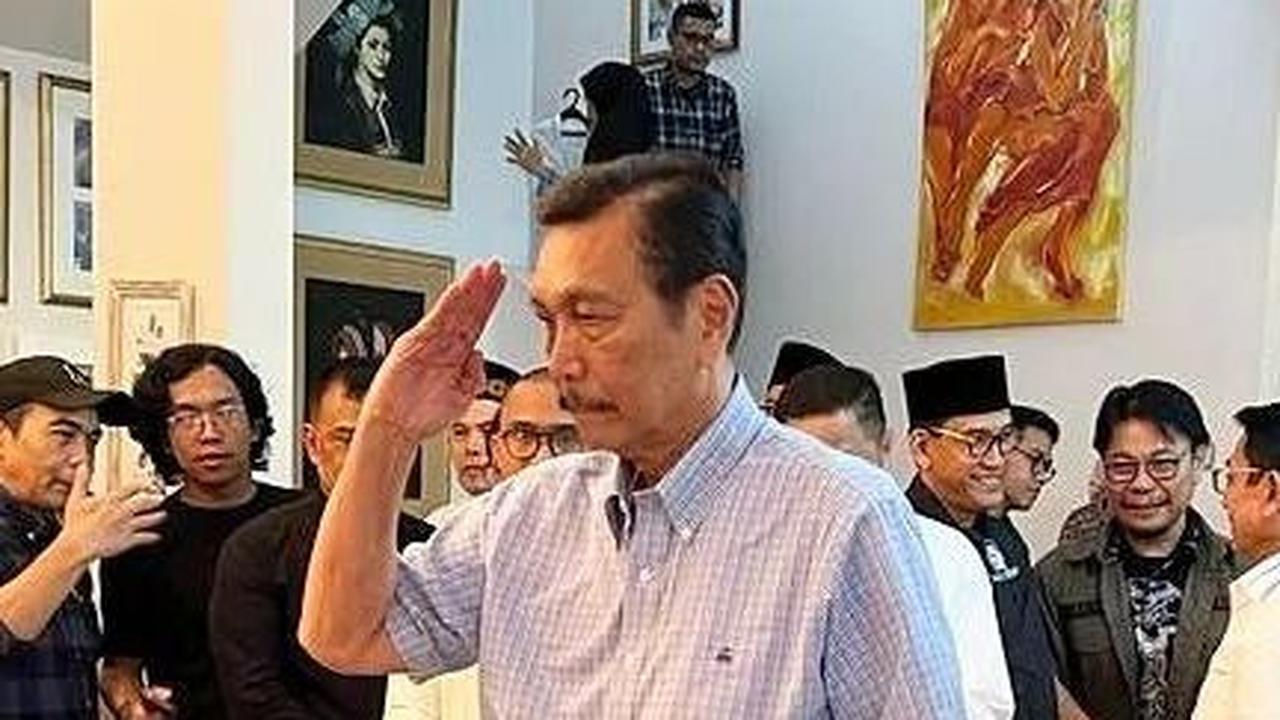Momen Luhut Binsar Panjaitan Hormat ke Prabowo, Langsung Sebut Mister Presiden