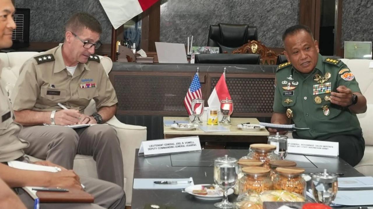 FOTO: TNI AD dan USARPAC Sepakat Perluas Kerja Sama Strategis di Kawasan Indo-Pasifik
