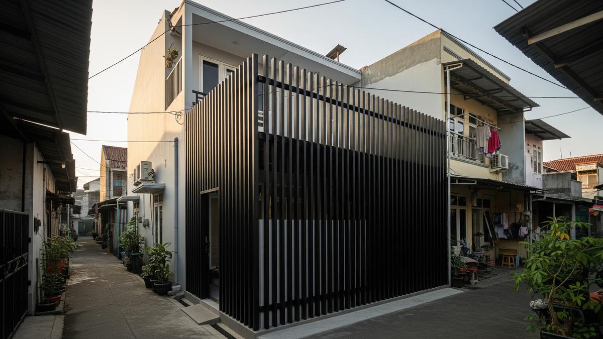 10 Model Pagar Rumah Minimalis Vertikal Memberi Kesan Rumah Lebih Tinggi, Solusi Elegan di 2026