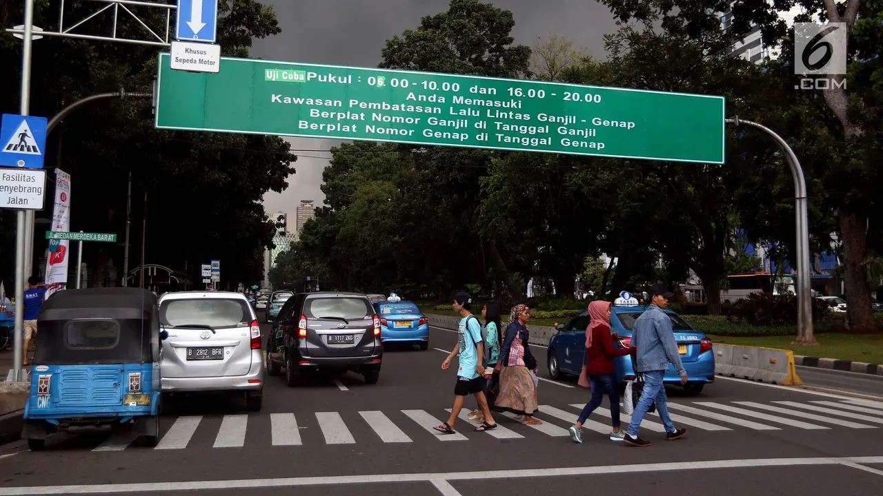 Ganjil Genap Sudirman Thamrin