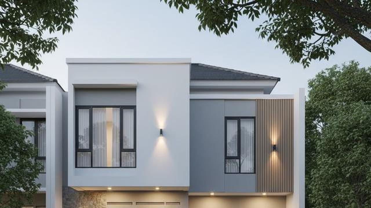 7 Gambar Rumah Minimalis Modern Kekinian dengan Garasi Mobil, Inspirasi Hunian Fungsional dan Elegan