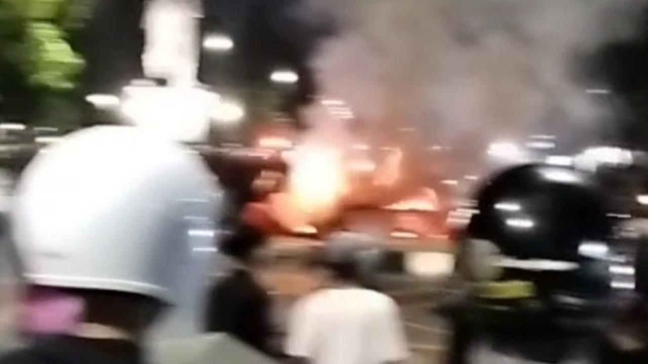 Demo Depan Mako Brimob Solo Kembali Pecah