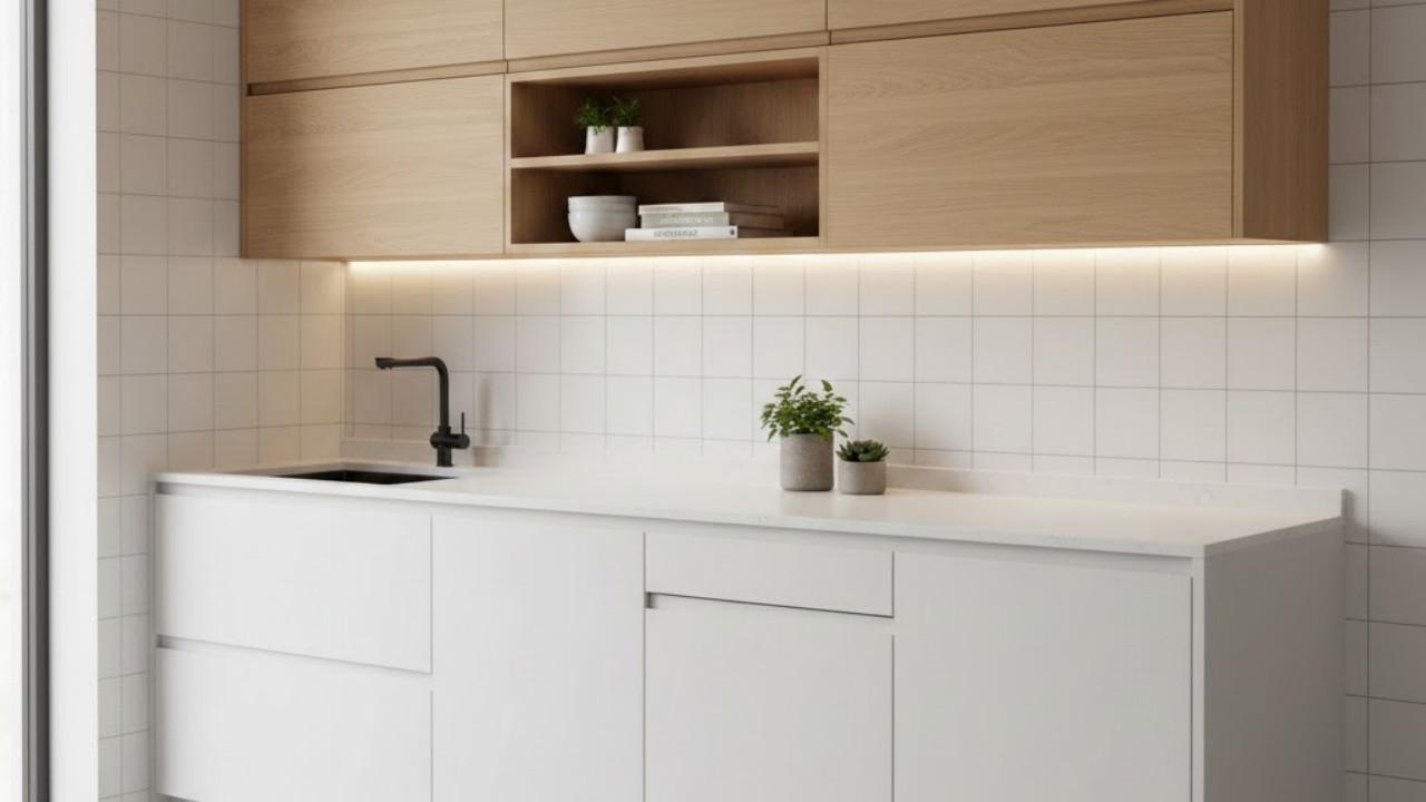 7 Model Lemari Dapur Gantung Minimalis, Tampilan Rapi dan Hemat Ruang
