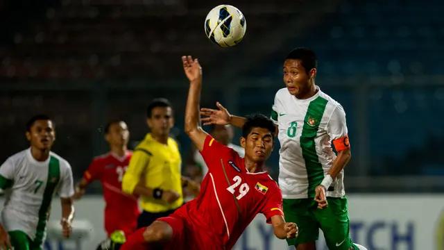 Indonesia Ditekuk Myanmar 1-2