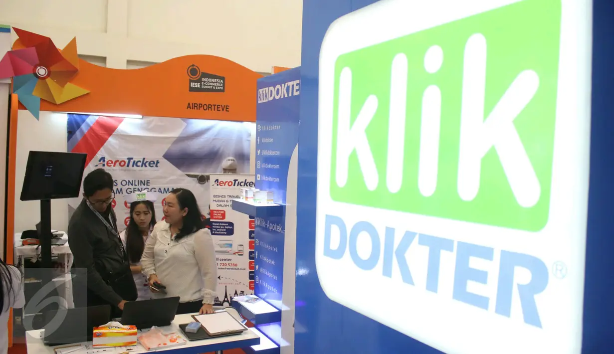 IESE 2017 mengusung tema "Empowering the Digital Energy of Asia" diharapkan dapat menindaklanjuti program pemerintah tentang teknologi dan ekonomi digital bagi UMKM, Tangerang Selatan, Selasa (9/5). (Liputan6.com/Angga Yuniar)